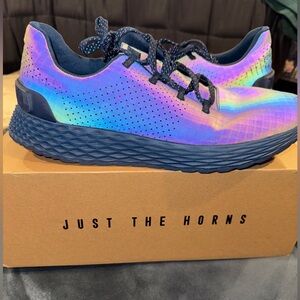 NOBULL ripstop runner in iridescent blue